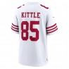 George Kittle San Francisco 49ers Nike Spieler-Spieltrikot – Weiß