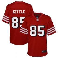 George Kittle San Francisco 49ers Nike Jugend-Spieltrikot – Scharlachrot