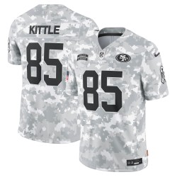 George Kittle San Francisco 49ers Nike 2024 Salute to Service Limited Trikot – Arctic Camo