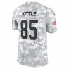 George Kittle San Francisco 49ers Nike 2024 Salute to Service Limited Trikot – Arctic Camo