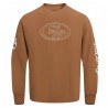 Christian McCaffrey San Francisco 49ers Pro Standard Pullover Crewneck Sweatshirt – Braun