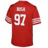 Nick Bosa San Francisco 49ers Nike Jugend-Spieltrikot – Scharlachrot