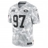 Nick Bosa San Francisco 49ers Nike 2024 Salute to Service Limited Trikot – Arctic Camo