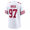 Nick Bosa San Francisco 49ers Nike Spieler-Spieltrikot – Weiß