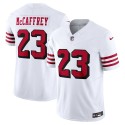 Christian McCaffrey San Francisco 49ers Nike Vapor F.U.S.E. Limitiertes 2. Ausweichtrikot – Weiß