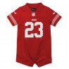 Christian McCaffrey San Francisco 49ers Nike Strampler-Trikot für Neugeborene und Kleinkinder – Scharlachrot