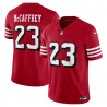 Christian McCaffrey San Francisco 49ers Nike Vapor F.U.S.E. Limitierter Jersey – Scharlachrot