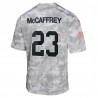 Christian McCaffrey San Francisco 49ers Nike Jugend 2024 Salute to Service Spieltrikot – Arctic Camo