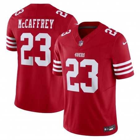 Christian McCaffrey San Francisco 49ers Nike Vapor F.U.S.E. Limitierter Jersey – Scharlachrot