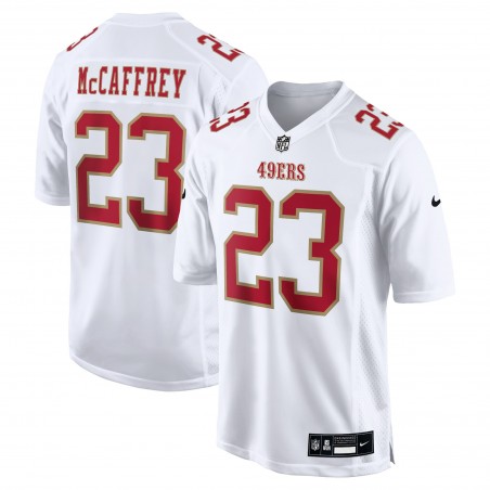 Christian McCaffrey San Francisco 49ers Nike Fashion Game Jersey – Tundra White