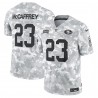 Christian McCaffrey San Francisco 49ers Nike 2024 Salute to Service Limited Trikot – Arctic Camo