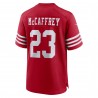 Christian McCaffrey San Francisco 49ers Nike Jugend-Spieltrikot – Scharlachrot