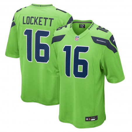 Tyler Lockett Seattle Seahawks Nike Spieltrikot – Neongrün