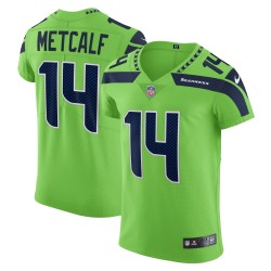 DK Metcalf Seattle Seahawks Nike Alternate Vapor Elite Spielertrikot – Neongrün