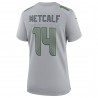 DK Metcalf Seattle Seahawks Nike Atmosphere Fashion Game-Trikot für Damen – Grau