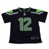 12s Seattle Seahawks Nike Spieltrikot für Kleinkinder – Marineblau