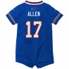 Josh Allen Buffalo Bills Nike Neugeborenen- und Kleinkind-Strampler-Trikot – Royal