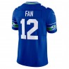 12. Fan Seattle Seahawks Nike Vapor F.U.S.E. Limitiertes Trikot – Royal