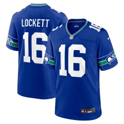 Tyler Lockett Seattle Seahawks Nike Throwback Spieler-Spieltrikot – Königsblau