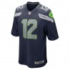 12s Seattle Seahawks Nike Game Team-Trikot – College Navy