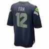 12s Seattle Seahawks Nike Game Team-Trikot – College Navy