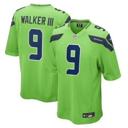 Kenneth Walker III Seattle Seahawks Nike Spieltrikot – Neongrün