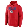 Josh Allen Buffalo Bills Team Wordmark Spielername und Nummer Pullover Hoodie – Rot