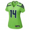 DK Metcalf Seattle Seahawks Nike Damen-Spieltrikot – Neongrün