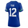 12s Seattle Seahawks Nike Damen-Spielertrikot – Royal