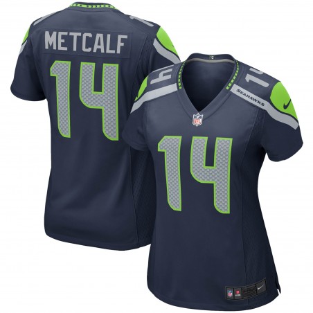 DK Metcalf Seattle Seahawks Nike Game Player-Trikot für Damen – College Navy