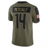 DK Metcalf Seattle Seahawks Nike Salute To Service Limited Spielertrikot – Olivgrün