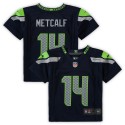 DK Metcalf Seattle Seahawks Nike Spieltrikot für Kleinkinder – Marineblau