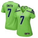 Geno Smith Seattle Seahawks Nike Damen-Spieltrikot – Neongrün