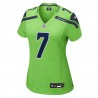 Geno Smith Seattle Seahawks Nike Damen-Spieltrikot – Neongrün