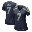 Geno Smith Seattle Seahawks Nike Damen-Spielertrikot – Marineblau