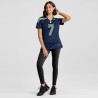 Geno Smith Seattle Seahawks Nike Damen-Spielertrikot – Marineblau