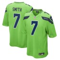 Geno Smith Seattle Seahawks Nike Spieltrikot – Neongrün