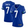 Geno Smith Seattle Seahawks Nike Damen-Spielertrikot – Royal