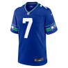 Geno Smith Seattle Seahawks Nike Throwback Spieler-Spieltrikot – Royalblau