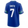 Geno Smith Seattle Seahawks Nike Throwback Spieler-Spieltrikot – Royalblau