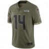 DK Metcalf Seattle Seahawks Nike Salute To Service Limited Trikot – Olivgrün