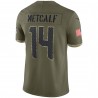 DK Metcalf Seattle Seahawks Nike Salute To Service Limited Trikot – Olivgrün