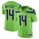 DK Metcalf Seattle Seahawks Nike Vapor Limited Spielertrikot – Neongrün