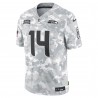 DK Metcalf Seattle Seahawks Nike 2024 Salute to Service Limited Trikot – Arctic Camo