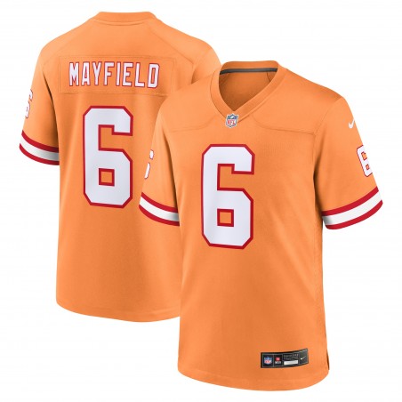 Baker Mayfield Tampa Bay Buccaneers Nike Throwback-Spieltrikot – Orange