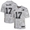 Josh Allen Buffalo Bills Nike Jugend 2024 Salute to Service Spieltrikot – Arctic Camo