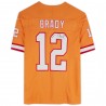 Tom Brady Tampa Bay Buccaneers signiert Fanatics Authentisches Nike Orange Throwback Vapor F.U.S.E Limited Trikot