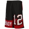 Tom Brady Tampa Bay Buccaneers Jugend-Spielershorts mit Name und Nummer – Schwarz