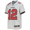 Tom Brady Tampa Bay Buccaneers Nike Inverted Team-Spieltrikot für Jugendliche – Grau