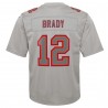 Tom Brady Tampa Bay Buccaneers Nike Jugend-Atmosphere-Spieltrikot – Grau